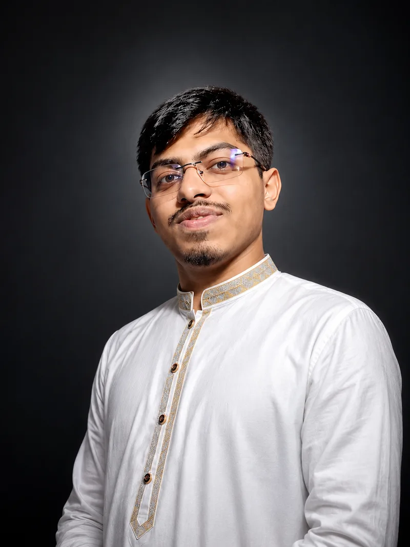Portrait of Huzaifa Ahmed